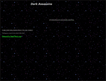 Tablet Screenshot of dark-assassins.com